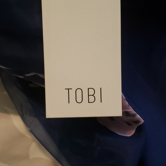 DRESS STRAPLESS FLORAL - Picture 10 of 11